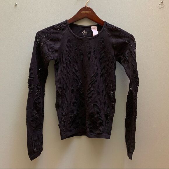 Alo Yoga Wanderer Long Sleeve Size Small - Picture 1 of 4